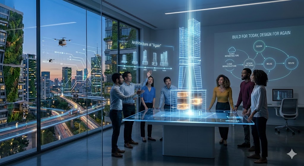 The Architecture of "Again"